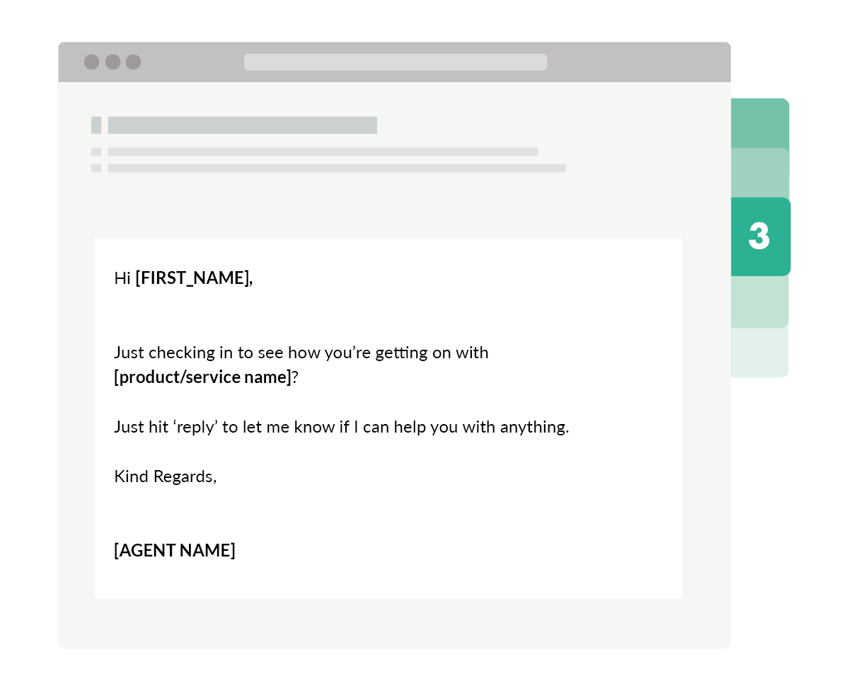 Just Checking In #39 #39 Email Template