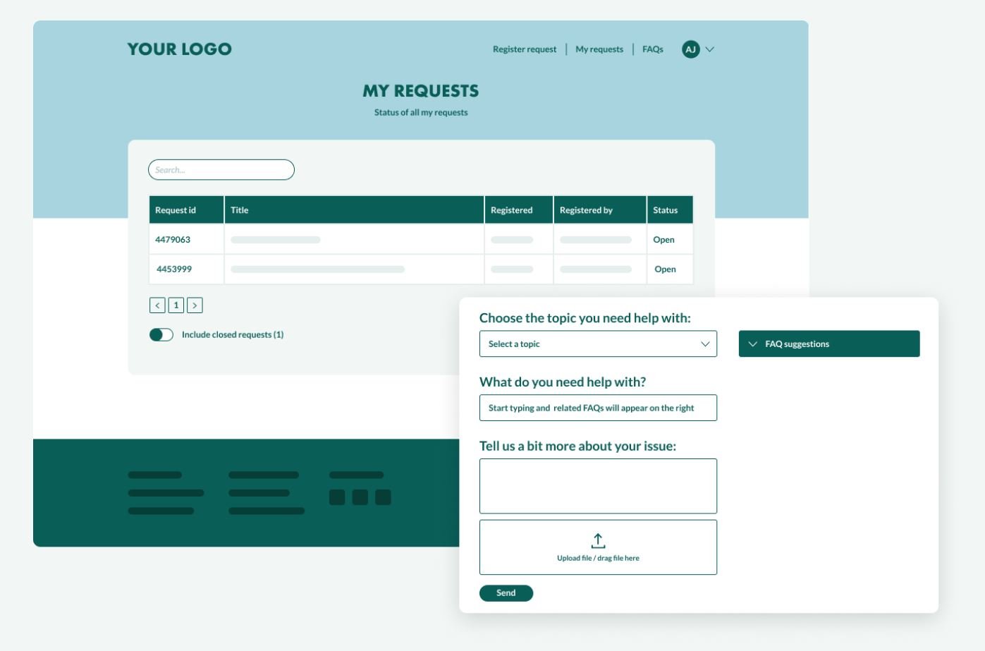 customer portal graphic